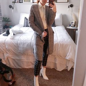 Long Grey Cardigan